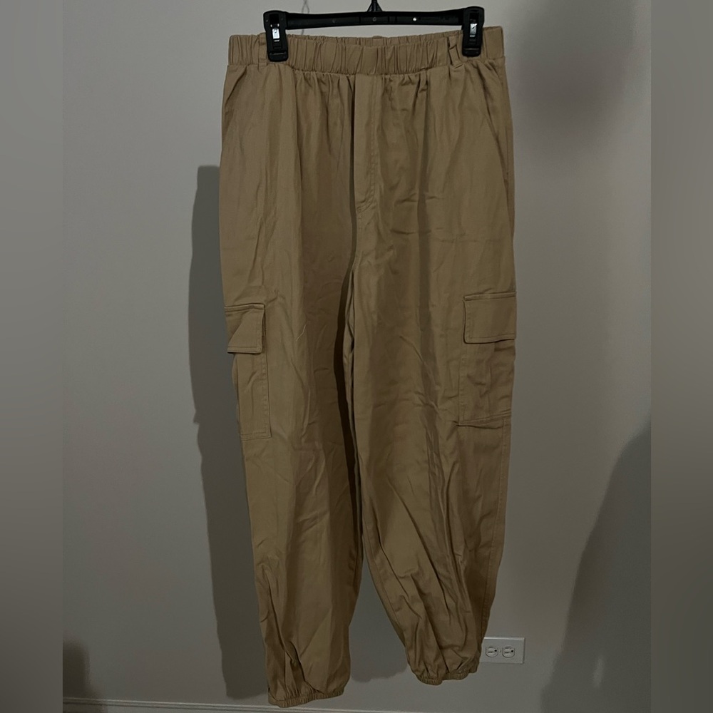 wild fable tan brown cargo pants size large